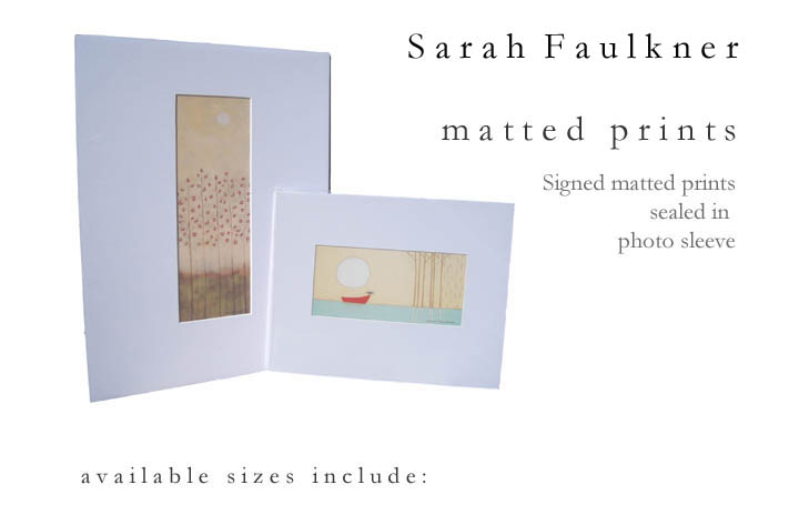 matted prints