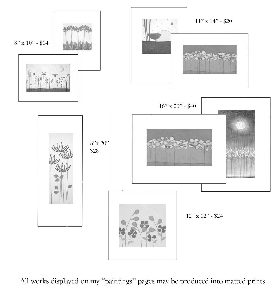 print prices sizes