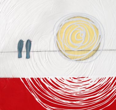 setting sun